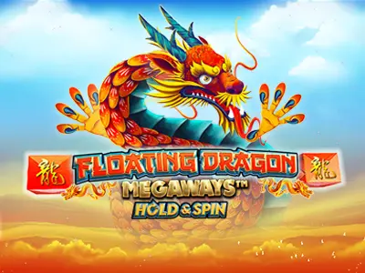 Floating Dragon Megaways Slot Logo