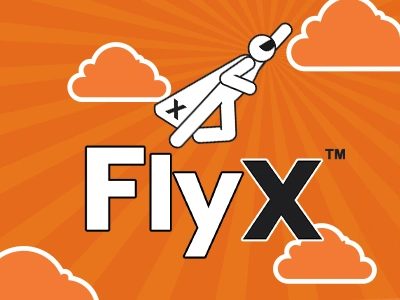 FlyX Slot Logo