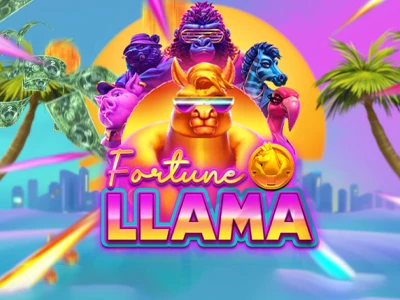 Fortune Llama Slot Logo