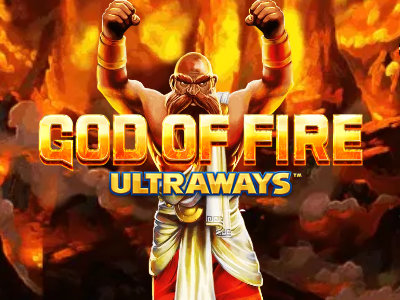 God of Fire Slot Logo