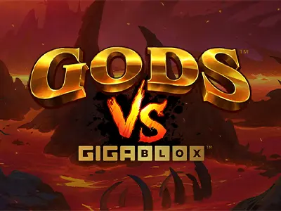 Gods vs Gigablox Slot Logo