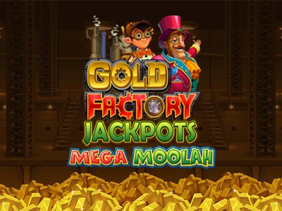 Gold Factory Jackpots Mega Moolah Online Slot by Aurum Signature Studios