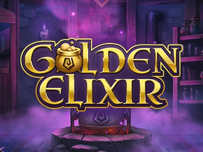 Golden Elixir Slot Logo