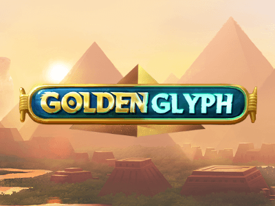 Golden Glyph Slot Logo