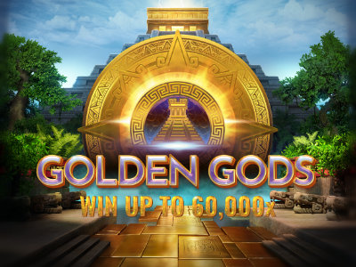 Golden Gods Slot Logo