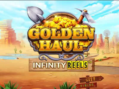 Golden Haul Infinity Reels Slot Logo