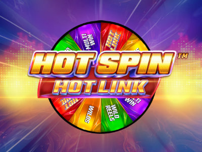 Hot Spin Hot Link Slot Logo