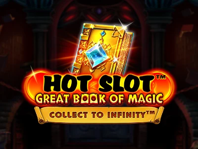 Hot Slot™: Great Book of Magic Slot Logo