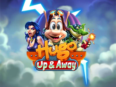 Hugo Up & Away Slot Logo