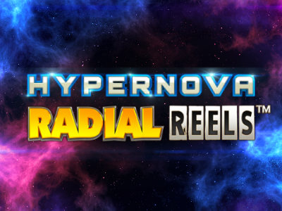 Hypernova Radial Reels Slot Logo