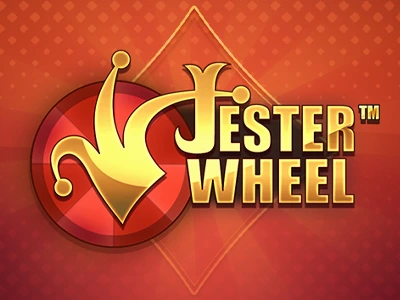 Jester Wheel Slot Logo