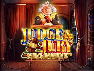 Judge & Jury Megaways Slot Logo