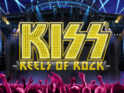 KISS Reels of Rock Slot Logo