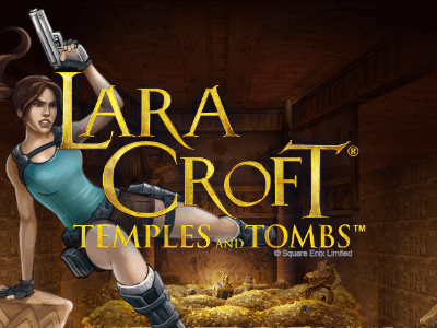 Lara Croft Temple and Tombs Slot Logo