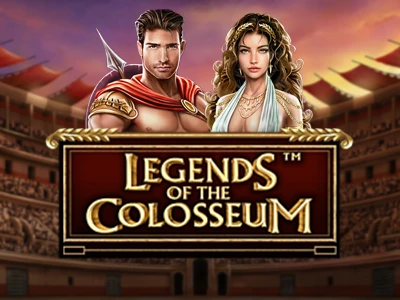 Legends of the Colosseum Megaways Slot Logo