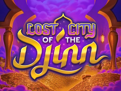 Lost City of the Djinn Slot Logo