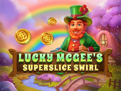 Lucky McGee's SuperSlice Swirl Slot Logo