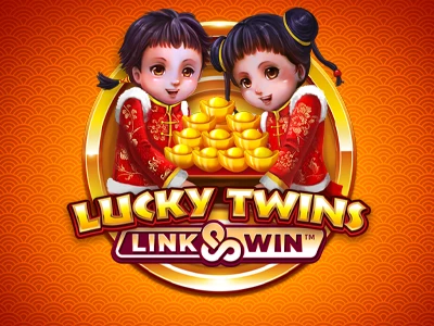 Lucky Twins Link & Win Slot Logo