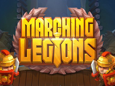 Marching Legions Slot Logo