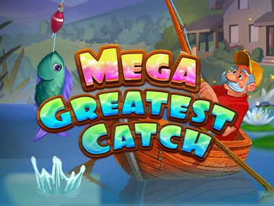 Mega Greatest Catch Slot Logo