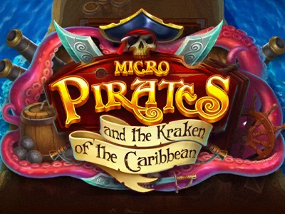 Micropirates and the Kraken of the Caribbean Slot Logo