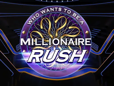 Millionaire Rush Megaclusters Slot Logo