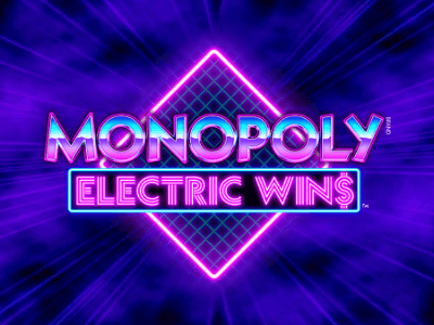 Monopoly Electric Wins Slot Logo