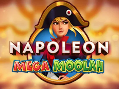 Napoleon Mega Moolah Slot Logo