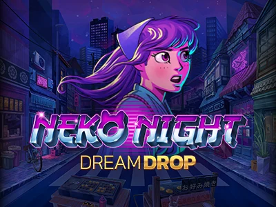 Neko Night: Dream Drop Slot Logo