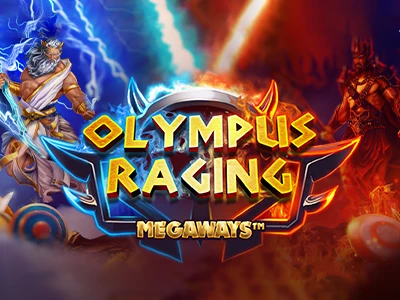 Olympus Raging Megaways Slot Logo