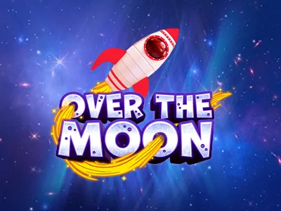 Over The Moon Slot Logo