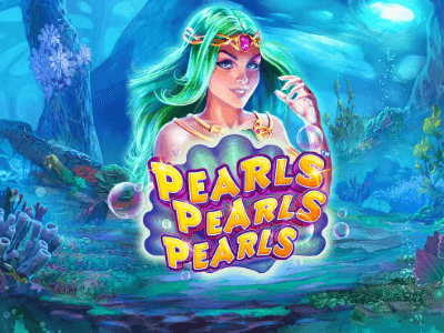 Pearls Pearls Pearls Slot Logo