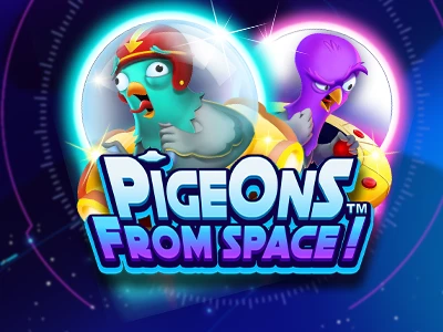 Pigeons from Space Slot Logo