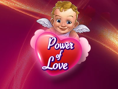 Power of Love Slot Logo