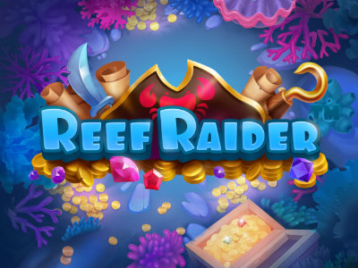 Reef Raider Slot Logo