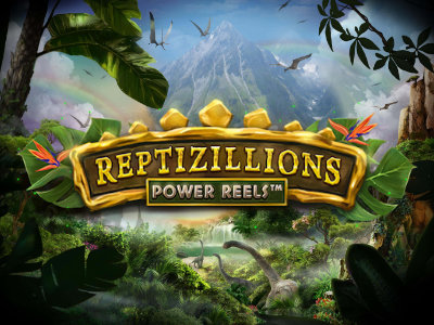 Reptizillions Power Reels Slot Logo
