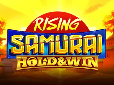 Rising Samurai: Hold & Win Slot Logo