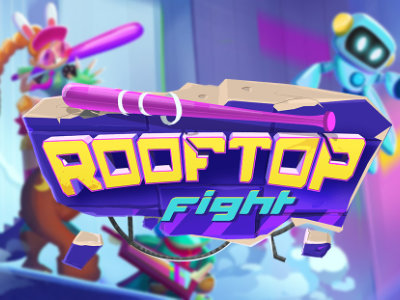 Rooftop Fight Slot Logo
