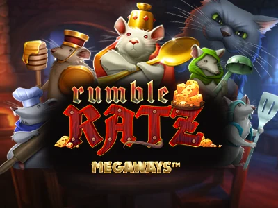 Rumble Ratz Megaways Slot Logo