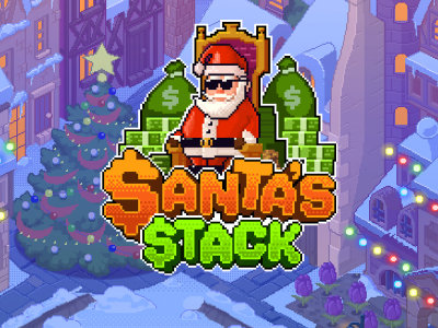 Santa's Stack Slot Logo