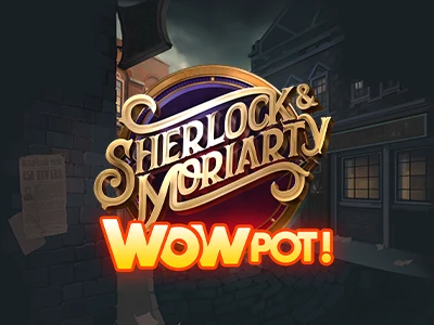 Sherlock and Moriarty WowPot Online Slot by Just For The Win