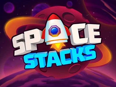 Space Stacks Slot Logo