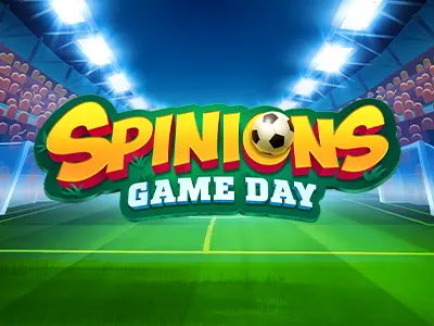 Spinions Game Day Slot Logo