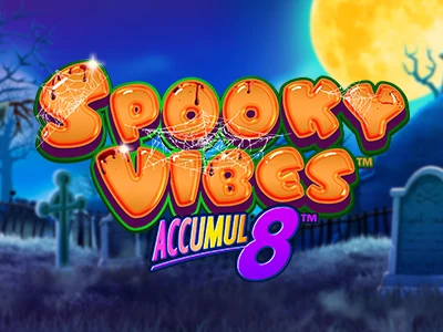 Spooky Vibes Accumul8 Slot Logo
