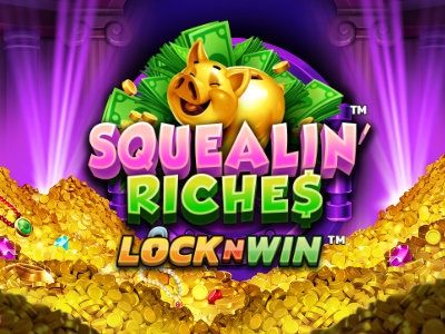 Squealin' Riches Slot Logo