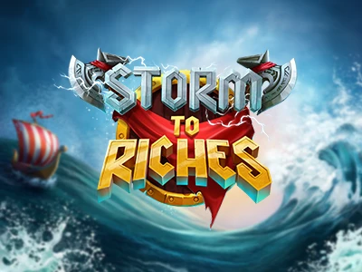 Storm to Riches Slot Logo