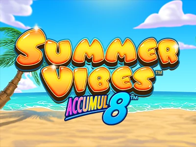 Summer Vibes Accumul8 Slot Logo