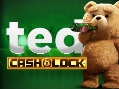 Ted Cash Lock Slot Logo