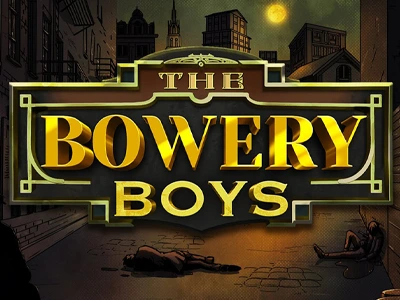The Bowery Boys Slot Logo