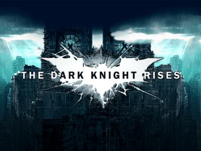 The Dark Knight Rises Slot Logo